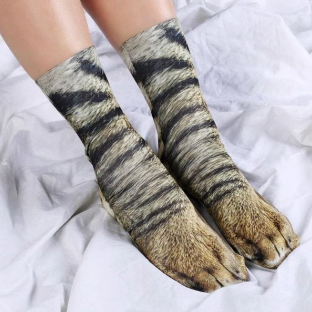 Cat Feet Socks